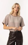 Anna Blouse 80a04-03928 Taupe 1
