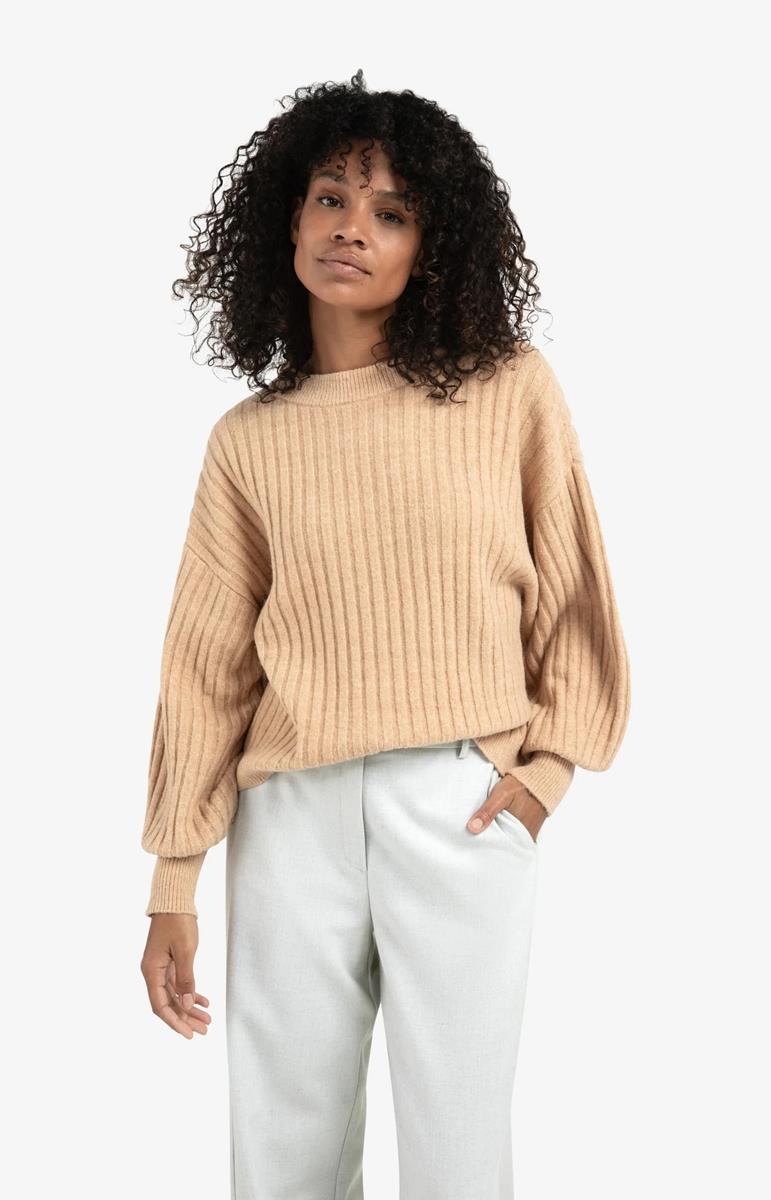 YAYA Trui 01-000538-510 Bruin 1