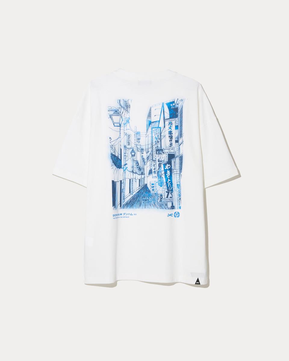 Denham T-Shirt 01-26-01-52-073 Wit 1