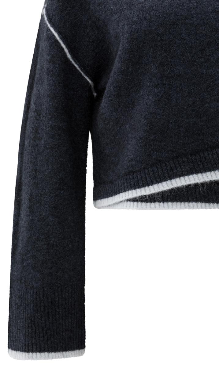 YAYA Trui 01-000519-510 Blauw 4