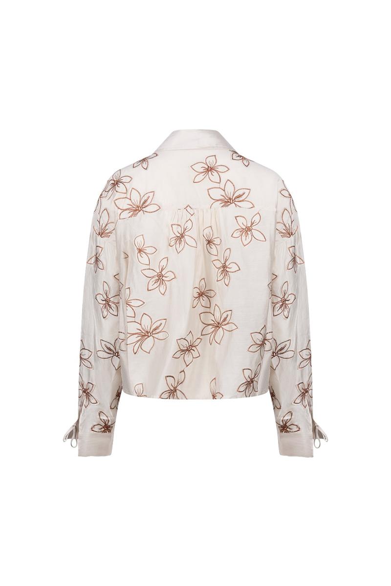 NUKUS Blouse NKF02118 Beige 2