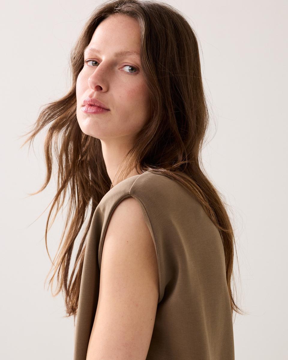 Summum T-Shirt 3s5265-30606 Taupe 4