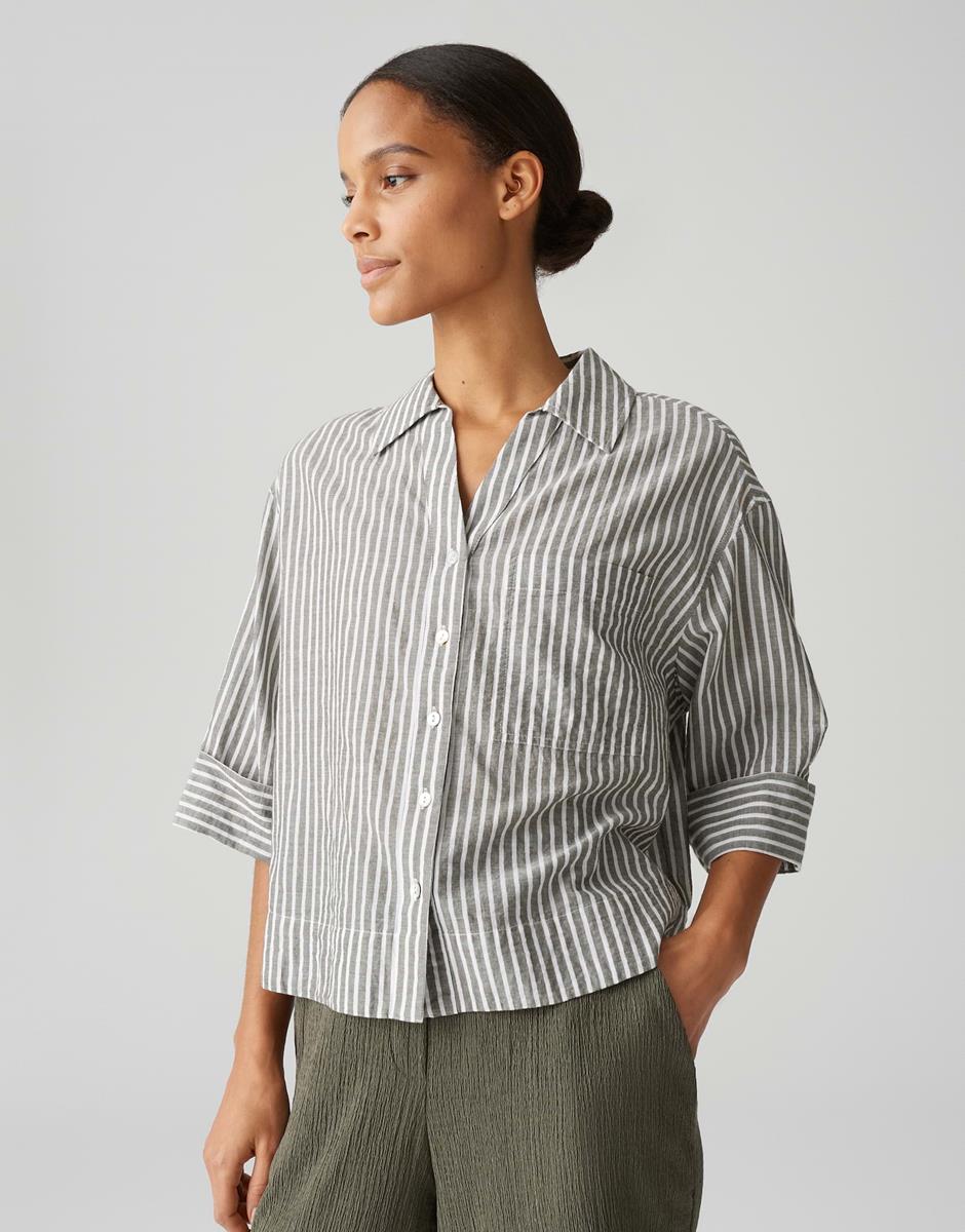 OPUS Blouse Frica Groen 1