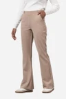 Studio Anneloes Pantalon Flair Bonded Beige 1