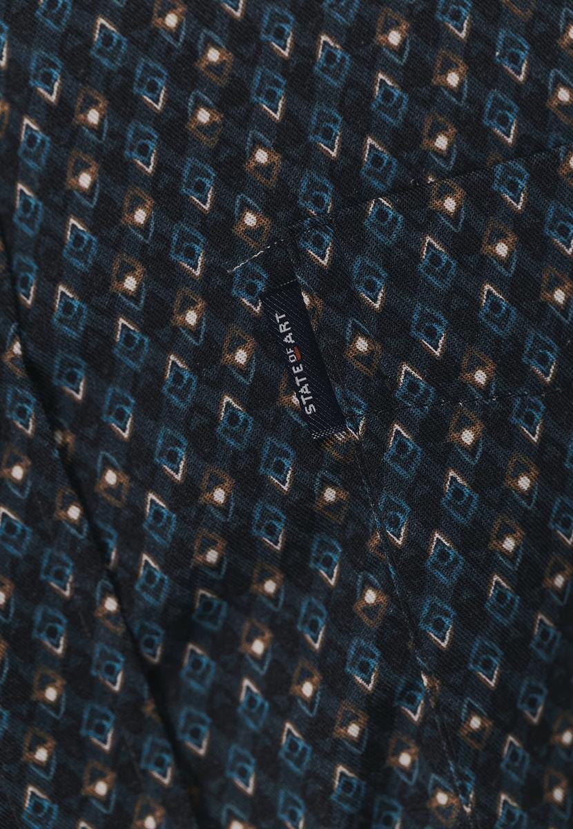 State of Art Overhemd 214-25272 Blauw 5