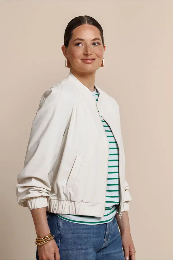 Studio Anneloes Blazer Benja Bomber Off-White 1