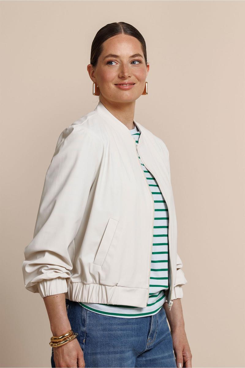 Studio Anneloes Blazer Benja Bomber Off-White 1