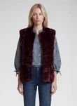 Rabe Gilet 57-114872 Rood 1