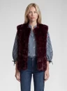 Rabe Gilet 57-114872 Rood 1