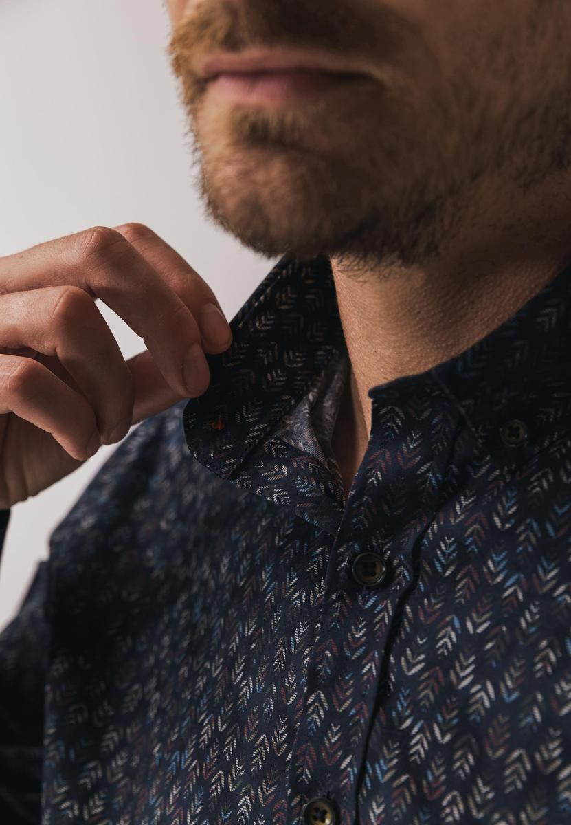 State of Art Overhemd 214-25909 Blauw 6