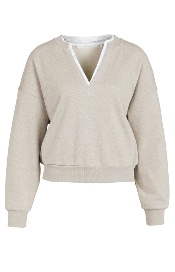 YAYA Sweater 01-109127-608 Beige 1