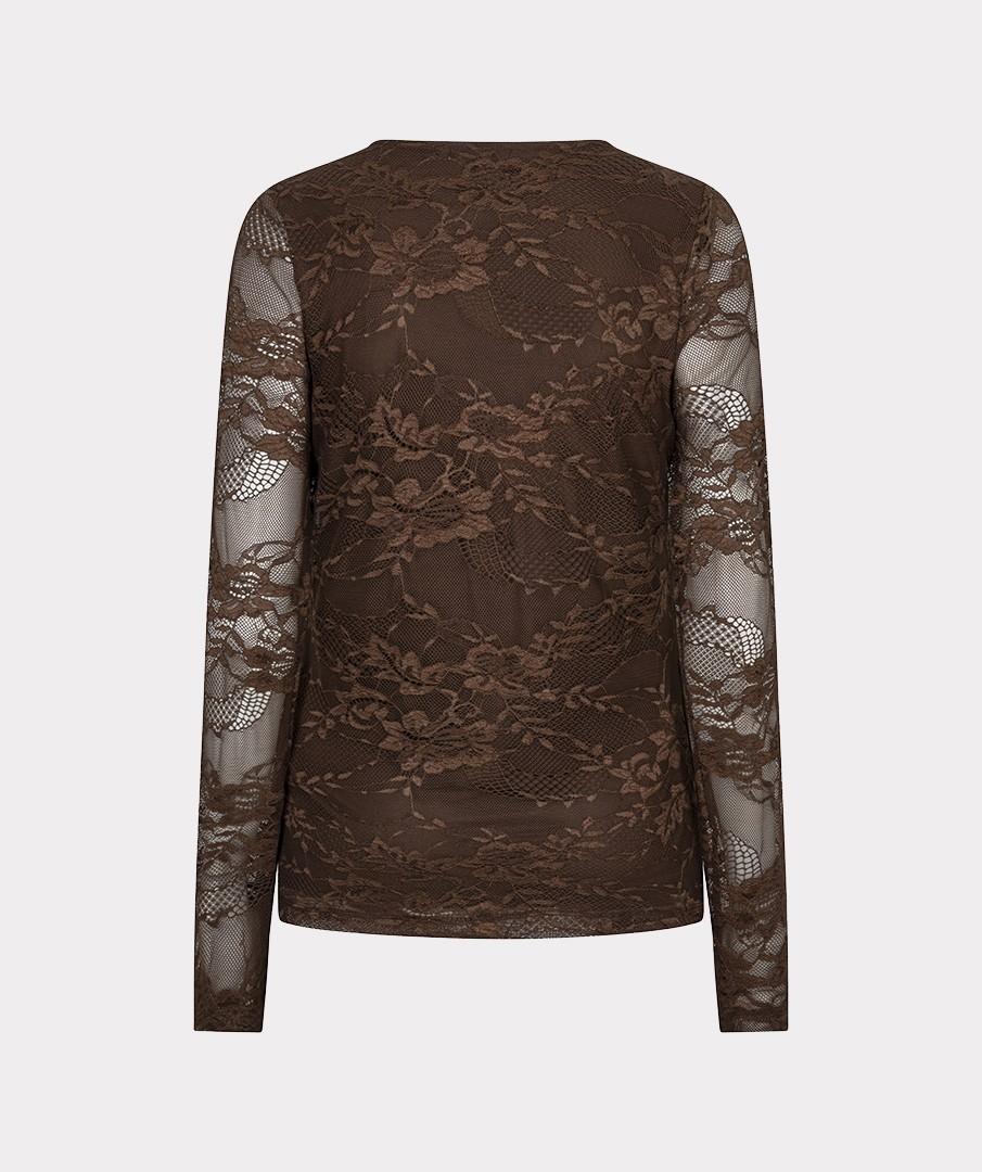 EsQualo Longsleeve W26.30724 Bruin 2