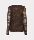 EsQualo Longsleeve W26.30724 Bruin 2