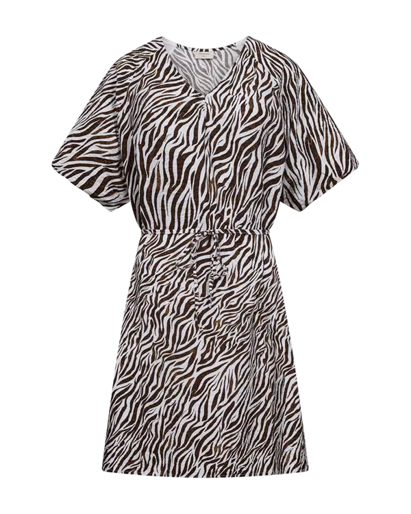 Freequent Jurk Mele Bruin 1