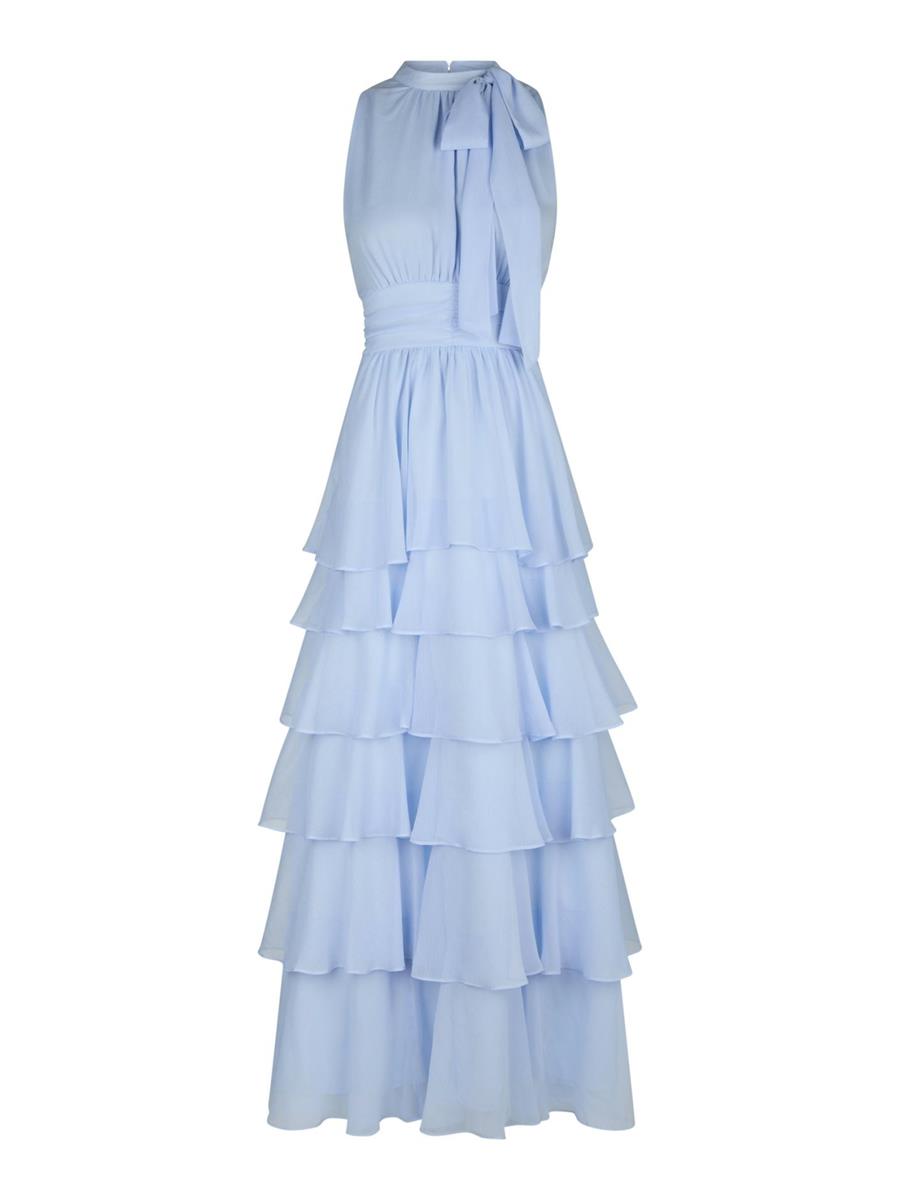 Neo Noir Jurk Marli Solid Blauw 2