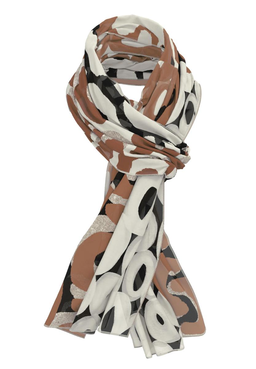 Frank Walder Sjaal W53110770 Bruin 2