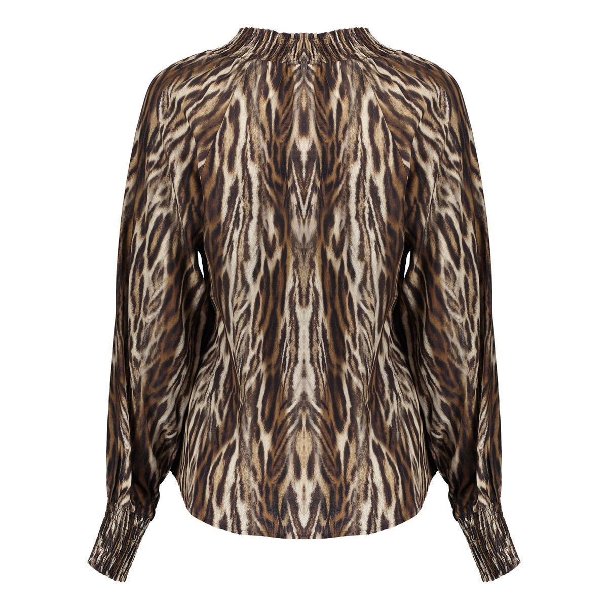 Geisha Blouse 53646-20 Bruin 3