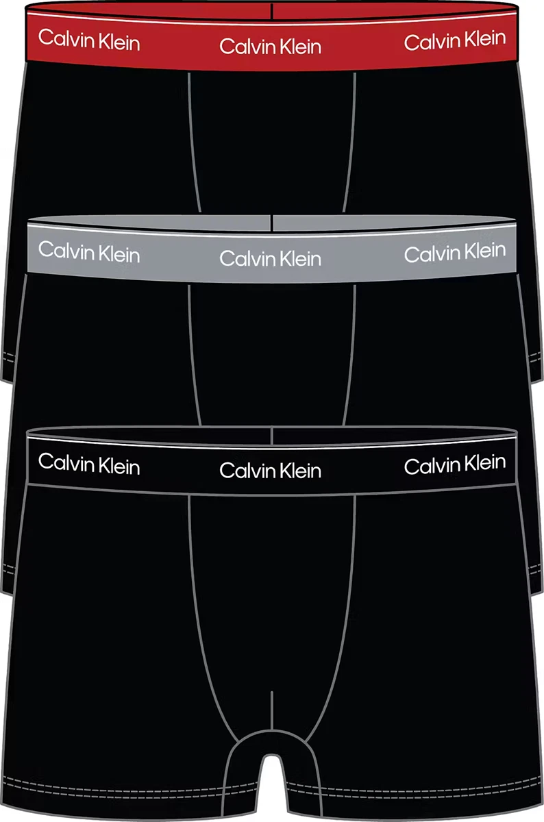 Calvin Klein Boxershort Relaxed Fit Trunk Rood 2