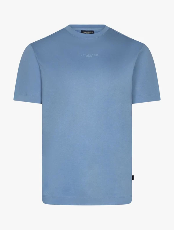 Cavallaro T-Shirt Luvati Blauw 1