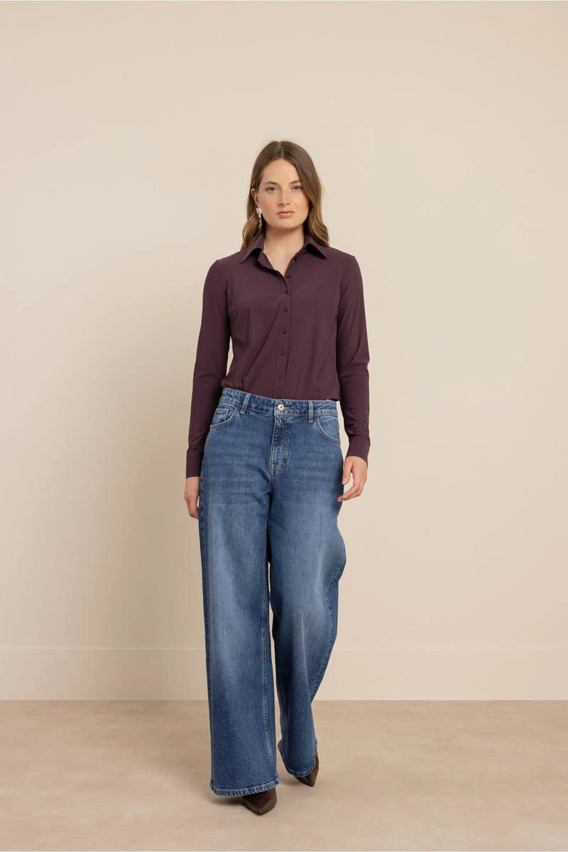 Studio Anneloes Blouse Poppy blouse Paars 4