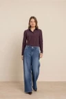 Studio Anneloes Blouse Poppy blouse Paars 4