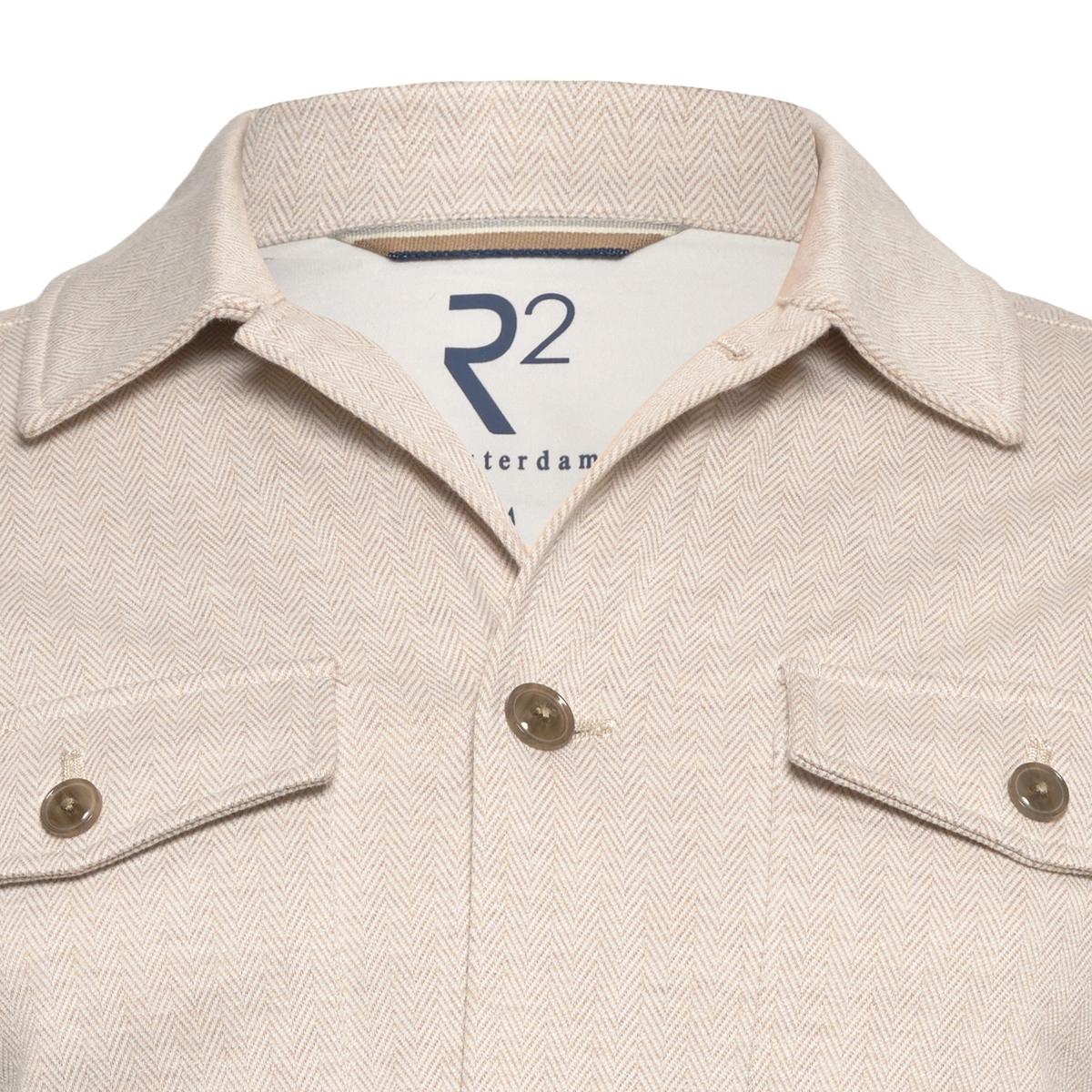 R2 Amsterdam Overshirt 134.OVERSHIRT.009 Off-White 4