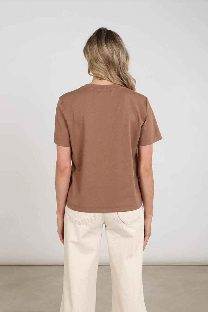 NUKUS T-Shirt NKF04012 Taupe 2