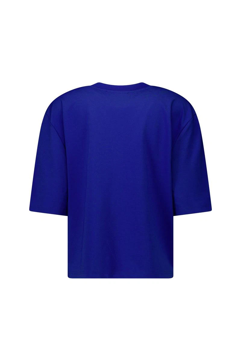 Studio Anneloes T-Shirt Fiore Vneck Blauw 3