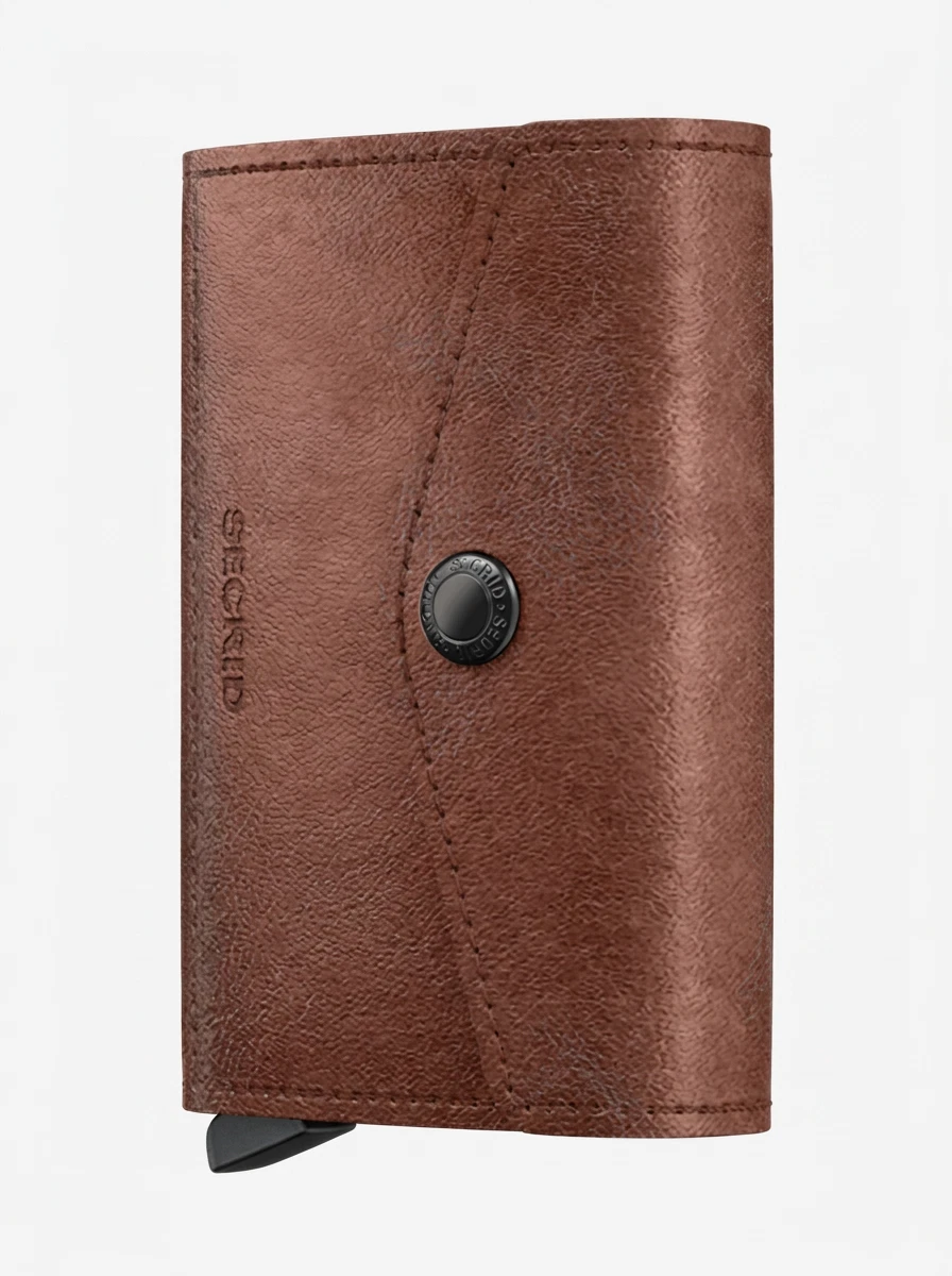 Secrid Wallet EV-Cognac Bruin 1