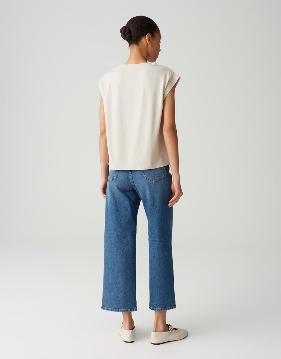 OPUS T-Shirt Silkisi Beige 3