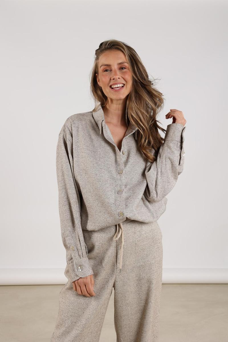 NUKUS Blouse NKF02047 Beige 1