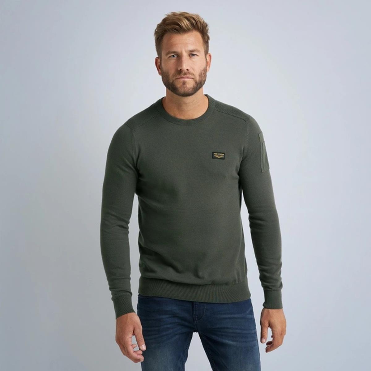 PME Legend PME Legend Trui PKW0000330 Groen 1