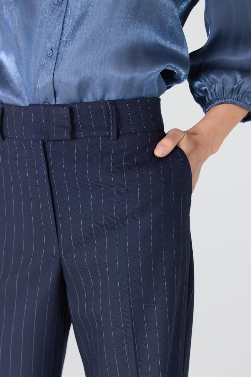 Jansen Amsterdam Pantalon Colette Blauw 4