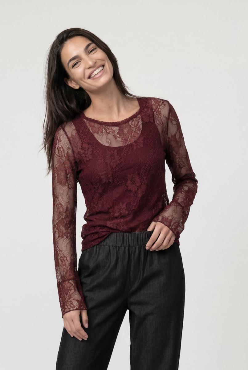 Monari Longsleeve 809810 Rood 1
