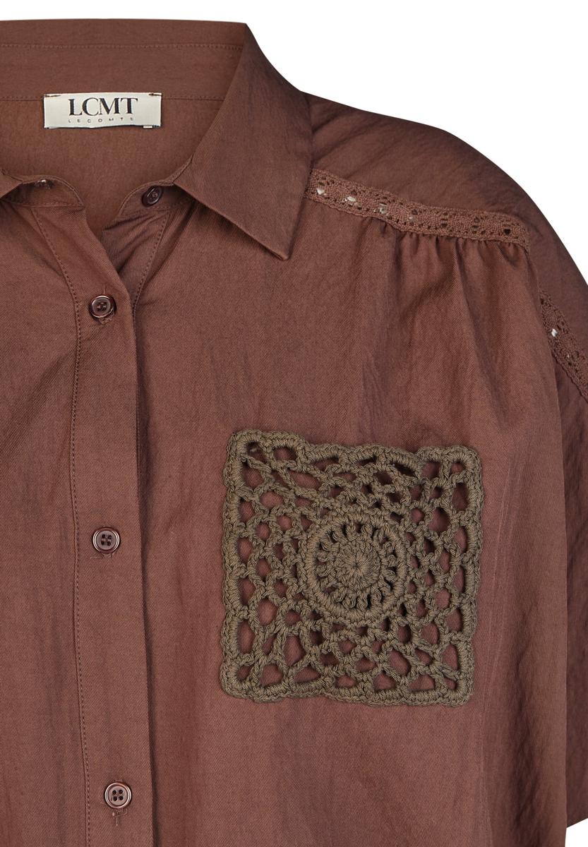 LeComte Blouse 56-624104 Bruin 3