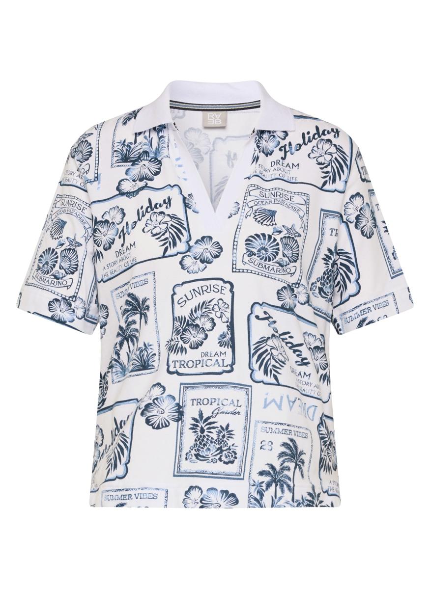 Rabe T-Shirt 56-121371 Blauw 2