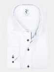 R2 Amsterdam Overhemd NOS.TWILL.001/004 Wit 5