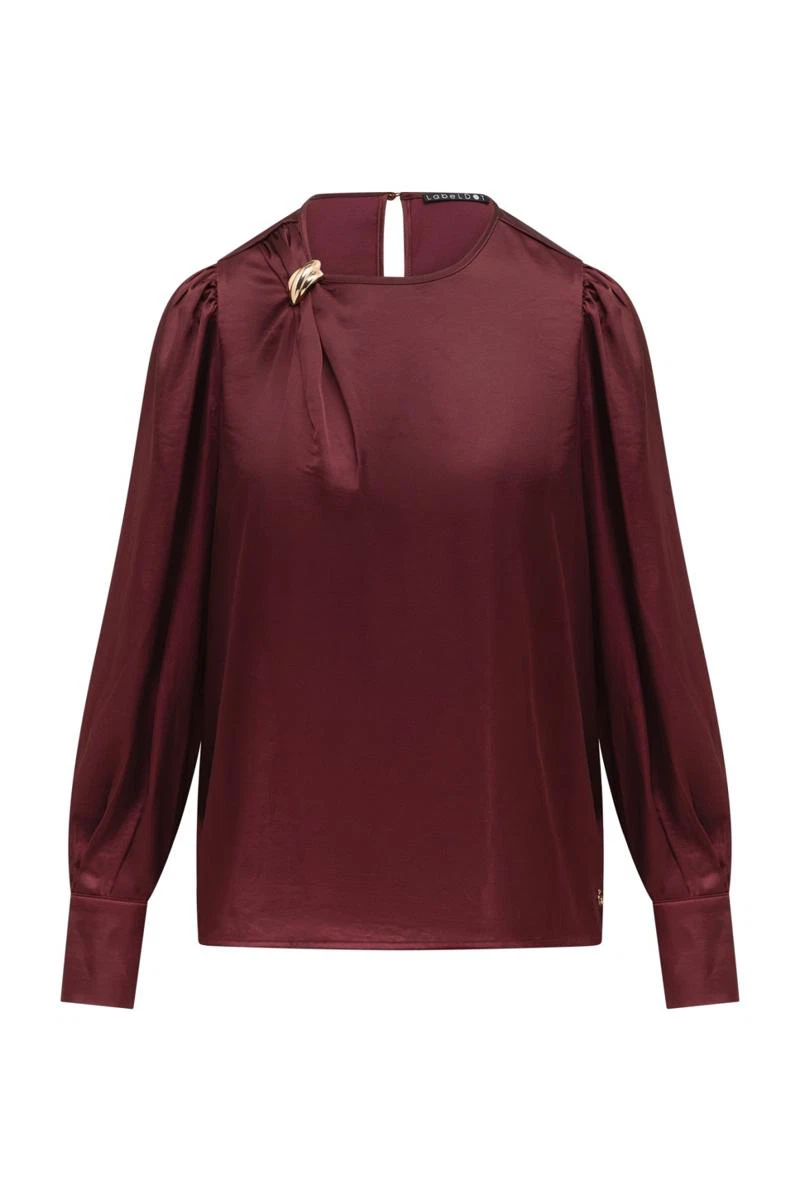 Label DOT Blouse 2621015 Rood 2