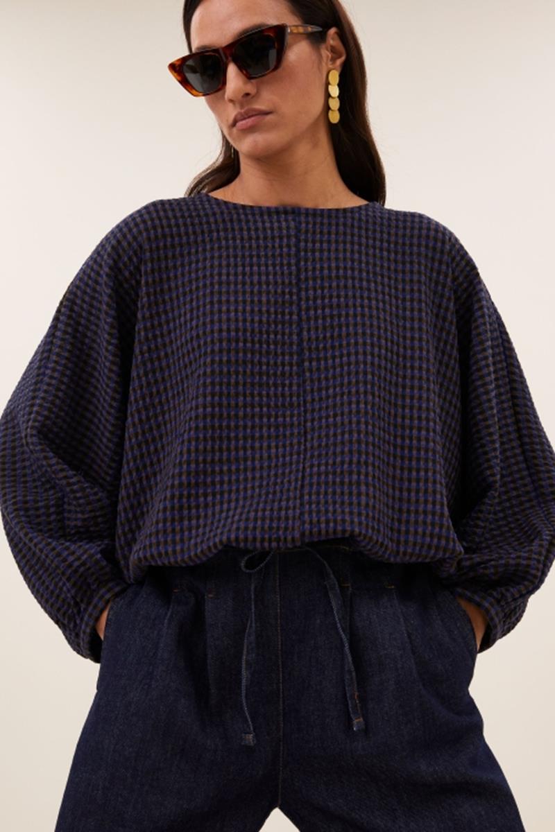 By-Bar Blouse Gaya Blauw 1