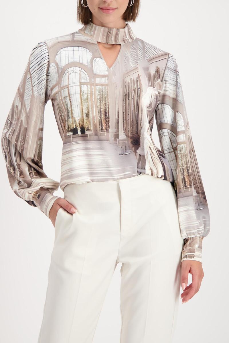 Monari Blouse 809416 Beige 1