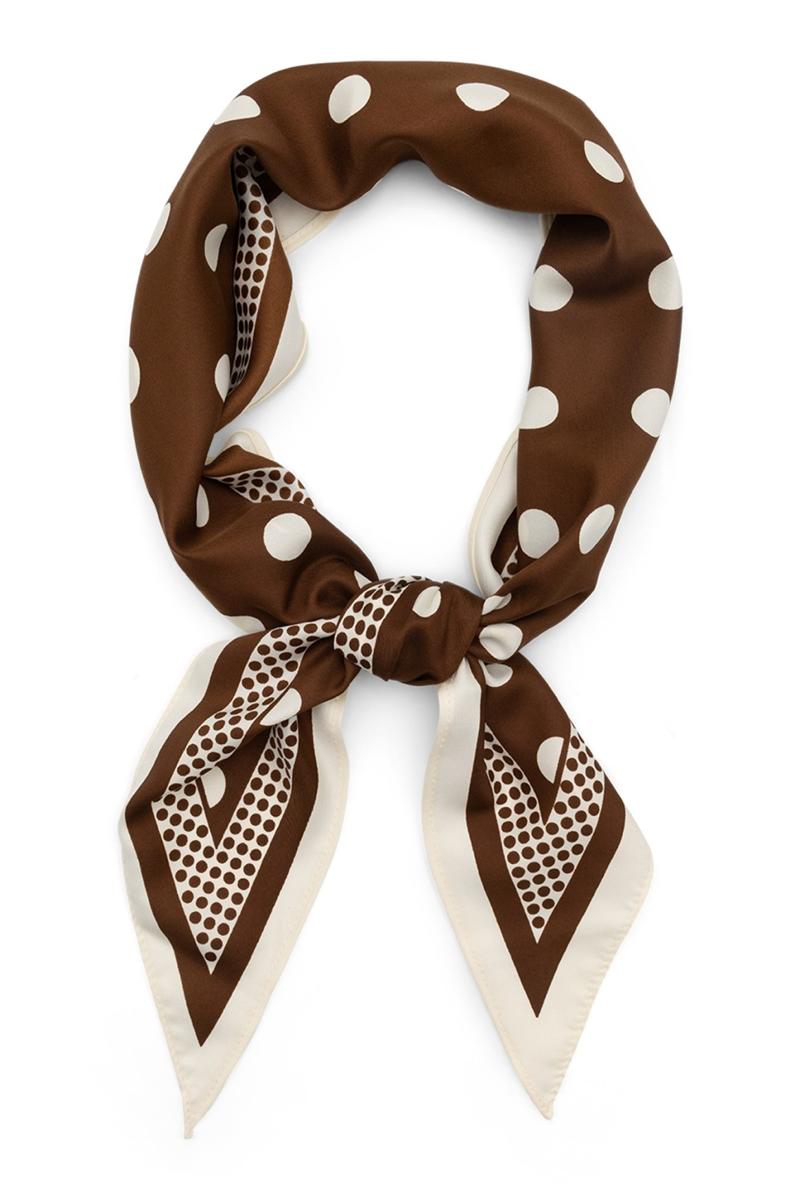Label DOT Sjaal 2629003 Bruin 1