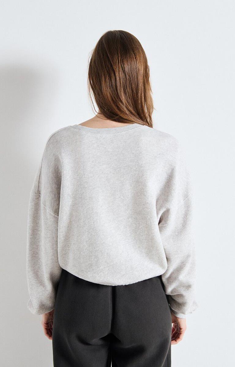 American Vintage Sweater Kodytown Grijs 3