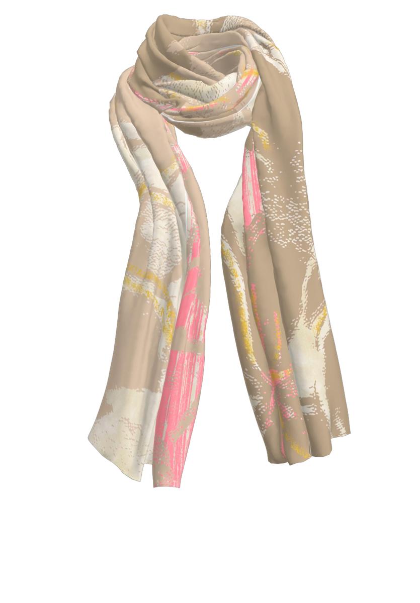 Bianca Sjaal Jeta Beige 2