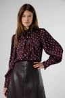Label DOT Blouse 2621036 Paars 6