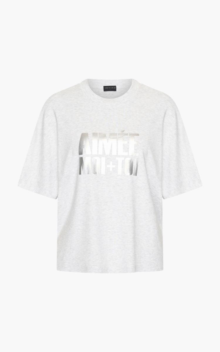 Aimée the Label T-Shirt Willeke Grijs 1