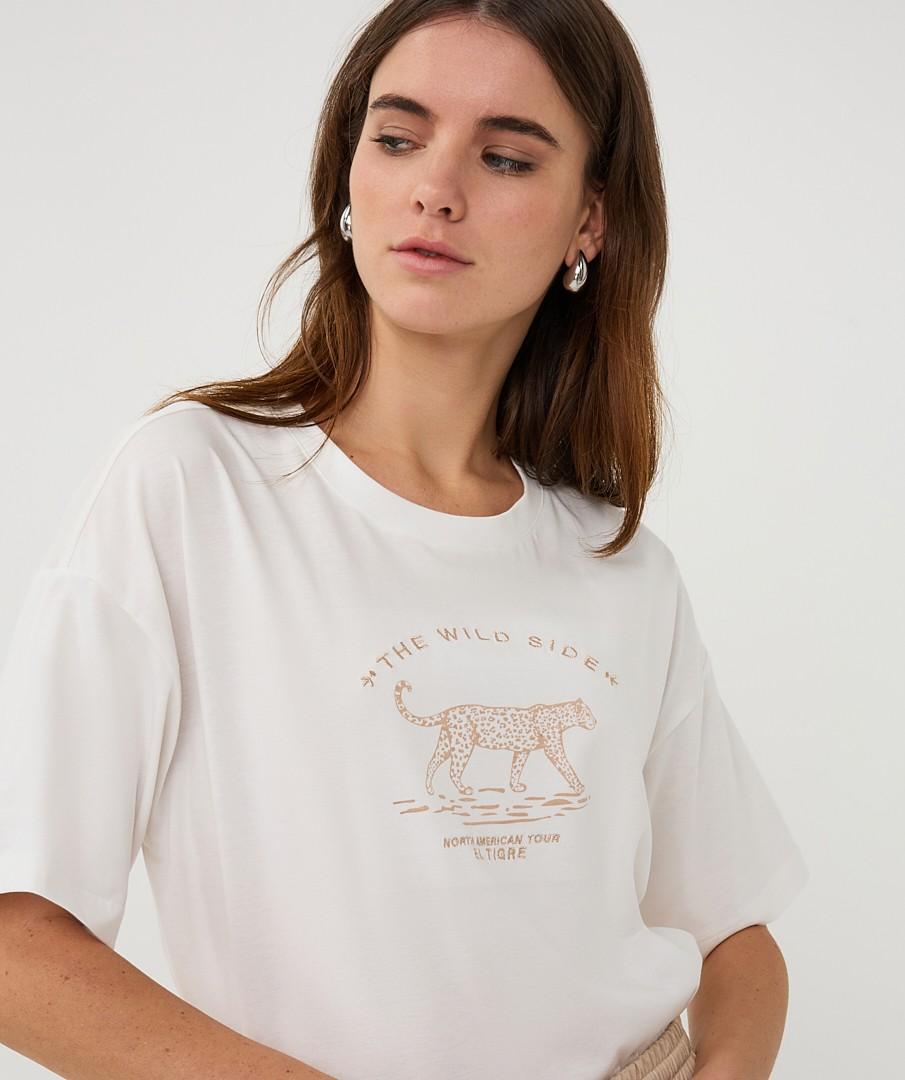 EsQualo T-Shirt SP26.05013 Off-White 6