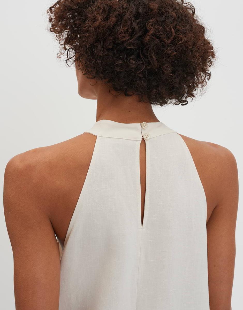 SOMEDAY Jurk Qelina Beige 4