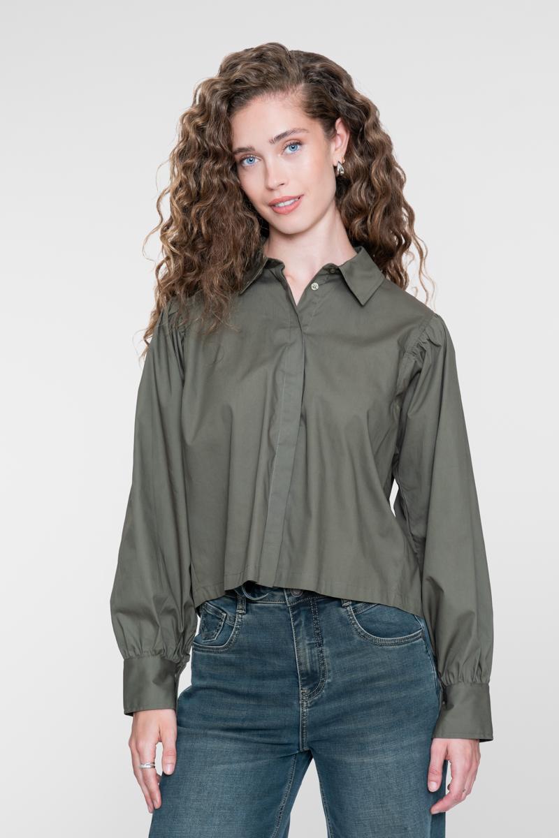 Geisha Blouse 63827-14 Groen 1
