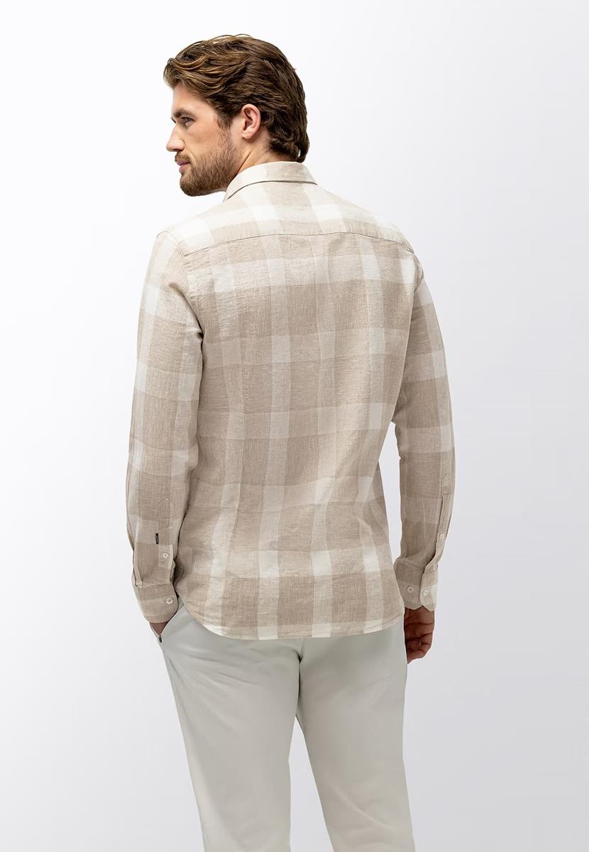 State of Art Overhemd 215-16214 Beige 3