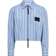 Haute L'Amitié Blouse Crop Stripe Blauw 1